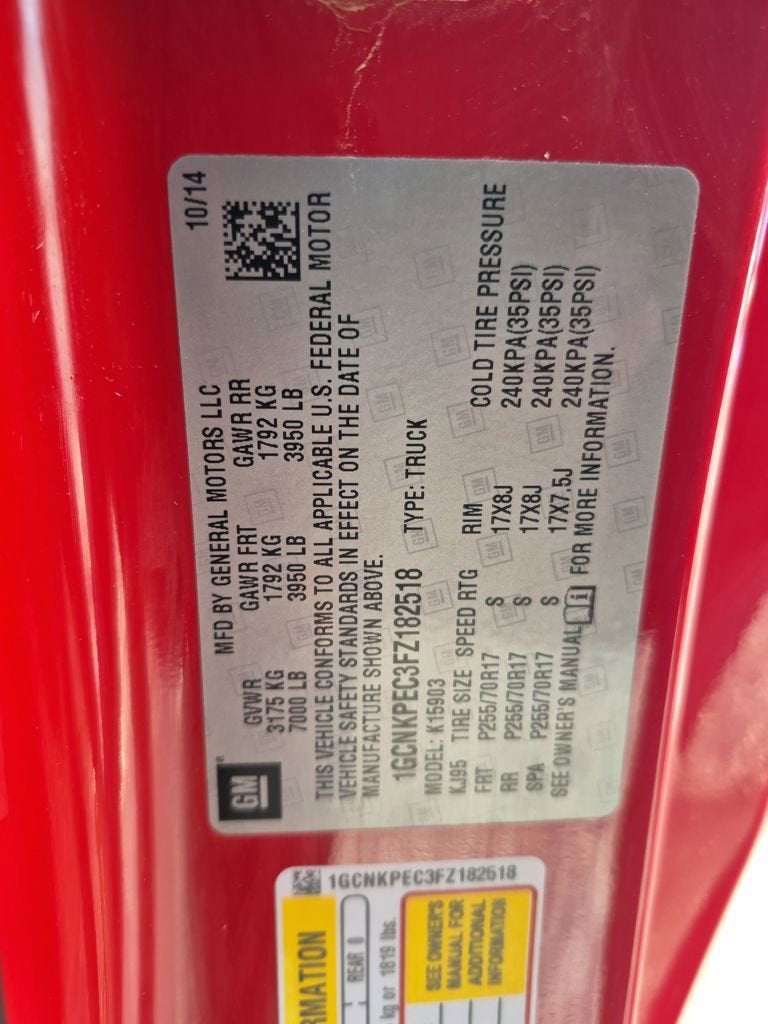 2015 Chevrolet Silverado 1500 LS