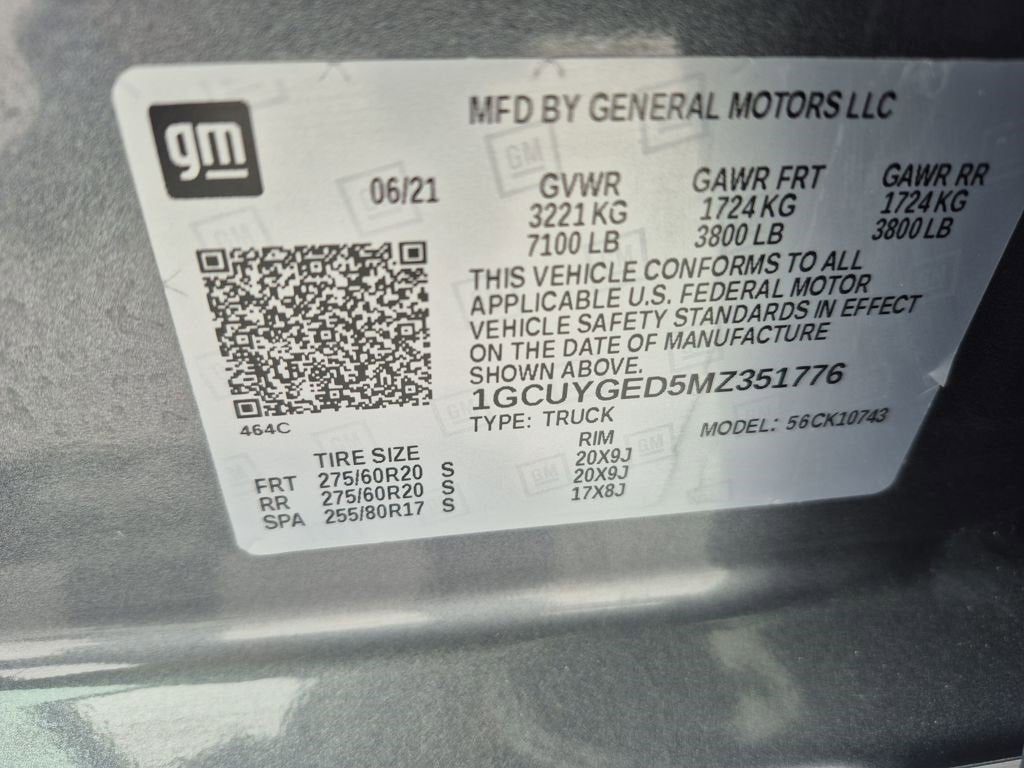 2021 Chevrolet Silverado 1500 LTZ