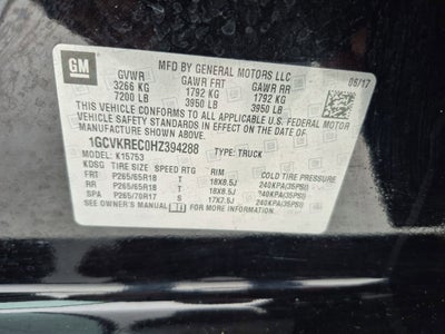 2017 Chevrolet Silverado 1500 LT