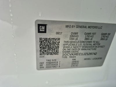 2018 Chevrolet Silverado 1500 LT