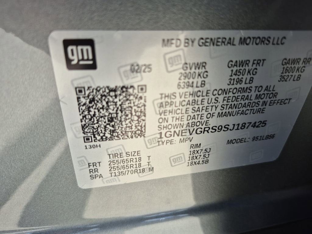 2025 Chevrolet Traverse LT