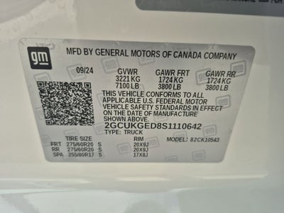 2025 Chevrolet Silverado 1500 LTZ