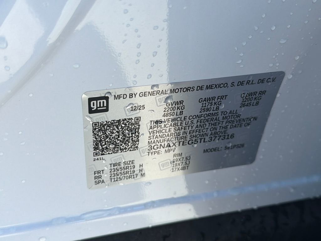 2026 Chevrolet Equinox RS
