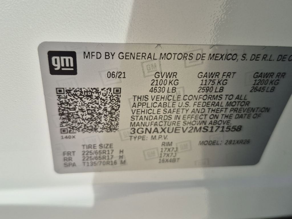 2021 Chevrolet Equinox LT