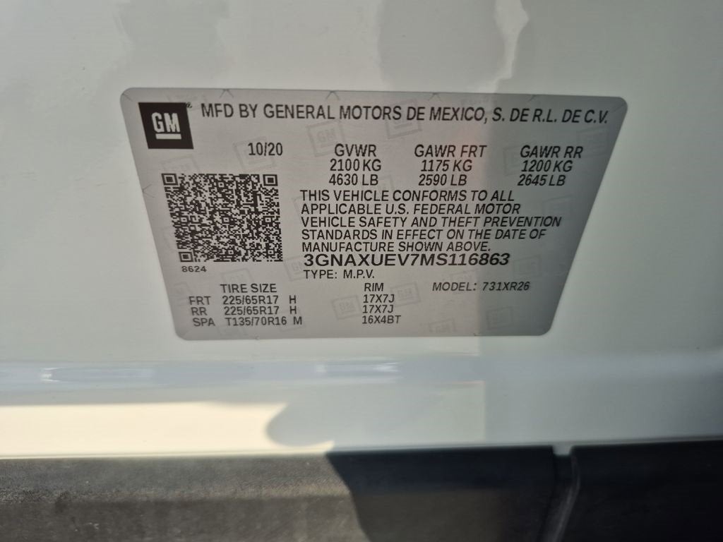 2021 Chevrolet Equinox LT