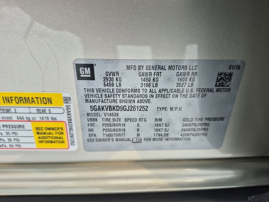 2016 Buick Enclave Leather